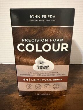 John Frieda Precision Foam Colour - Light Natural Brown (6N)